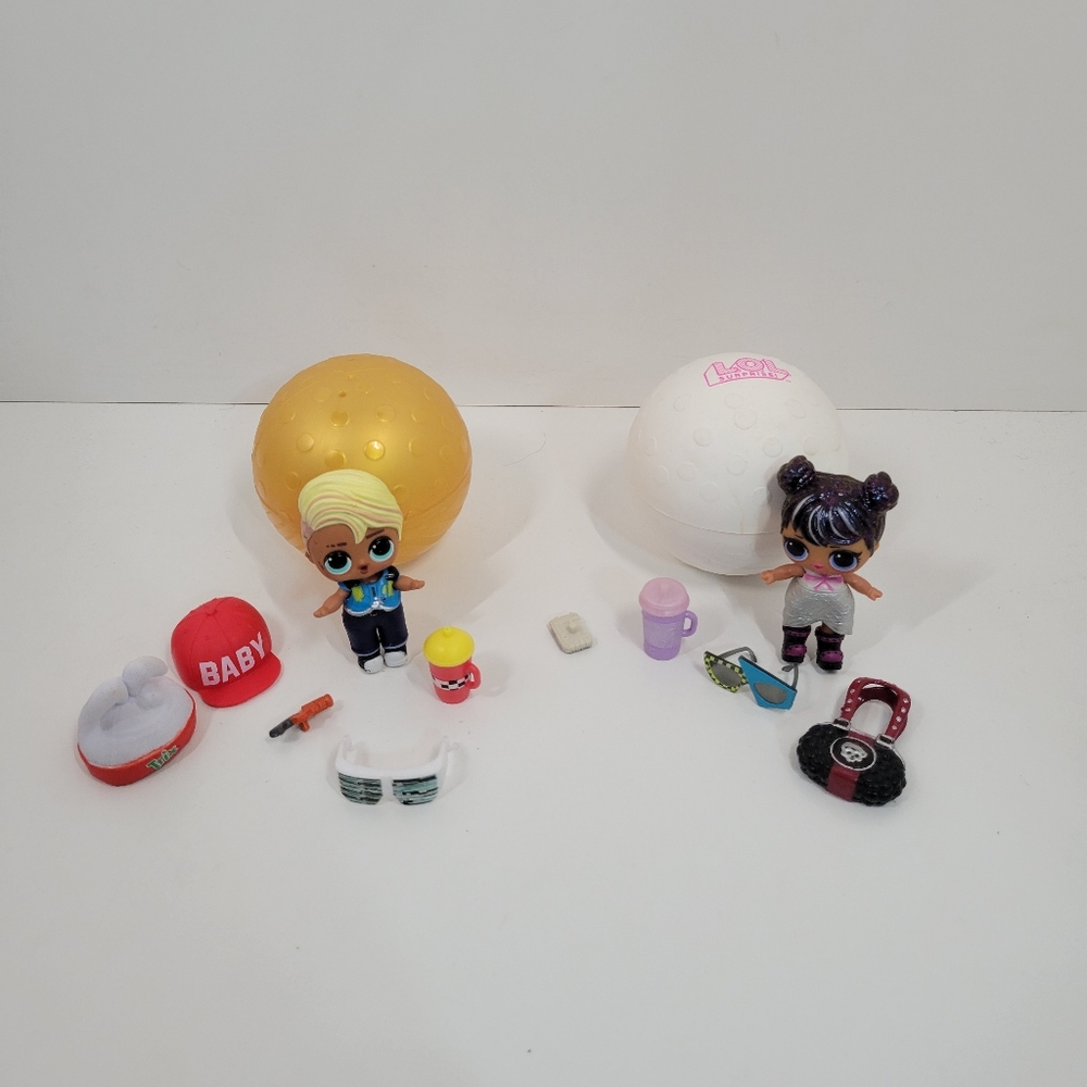 LOL Surprise Boy And Girl Miscellaneous Dolls And Accessories Lot Of 2